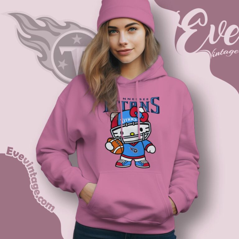 Tennessee Titans Hello Kitty Shirt Hoodie Tennessee Titans Hello Kitty Shirt Hoodie