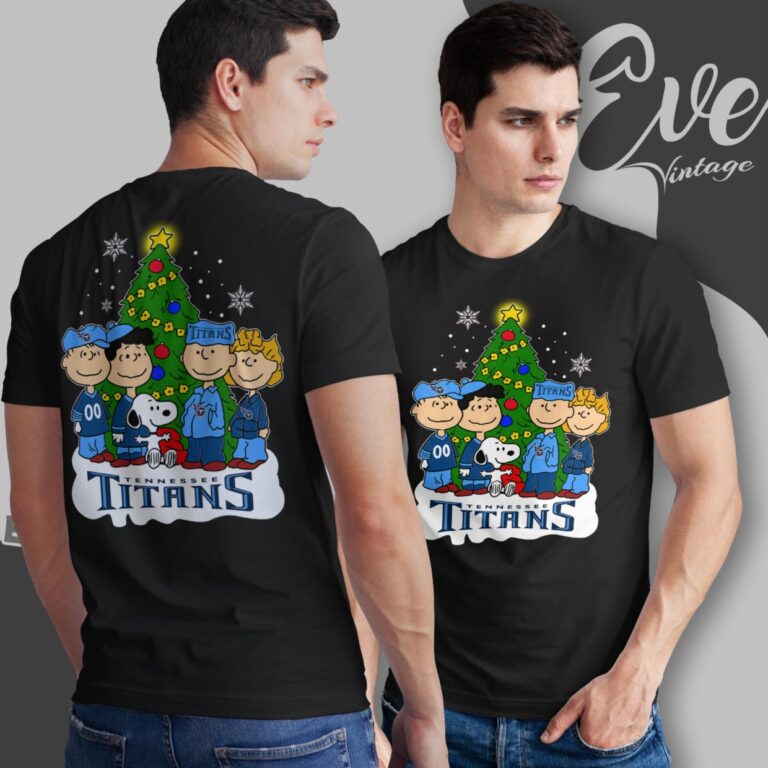 Tennessee Titans Snoopy The Peanuts Christmas Shirt T Shirt Tennessee Titans Snoopy The Peanuts Christmas Shirt T Shirt