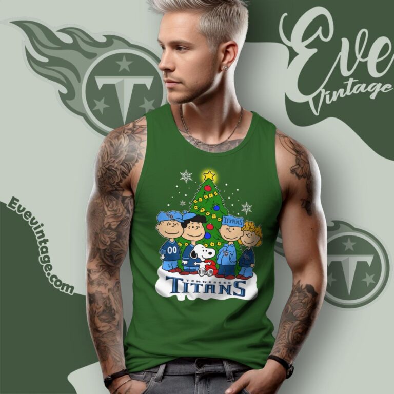 Tennessee Titans Snoopy The Peanuts Christmas Shirt Tank Top Racerback Tennessee Titans Snoopy The Peanuts Christmas Shirt Tank Top Racerback