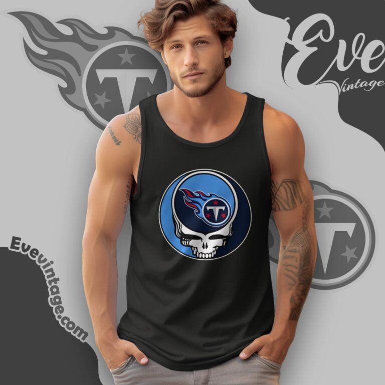 Tennessee Titans Steal Your Face Grateful Dead Shirt Tank Top Racerback Tennessee Titans Steal Your Face Grateful Dead Shirt Tank Top Racerback