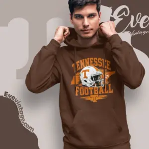 Tennessee Volunteers Football Helmet Hoodie