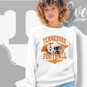 Tennessee Volunteers Football Helmet Sweatshirt