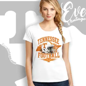 Tennessee Volunteers Football Helmet Women T shirt