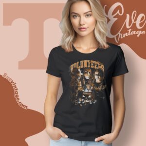 Tennessee Volunteers Halloween Horror Movie Shirt Women T shirt
