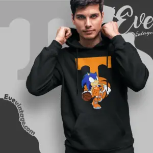 Tennessee Volunteers Sonic The Hedgehog Basketball Hoodie