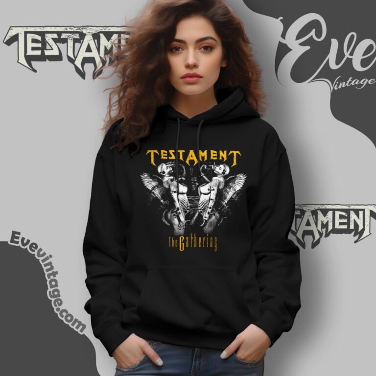 Testament The Gathering Album Shirt Hoodie Testament The Gathering Album Shirt Hoodie