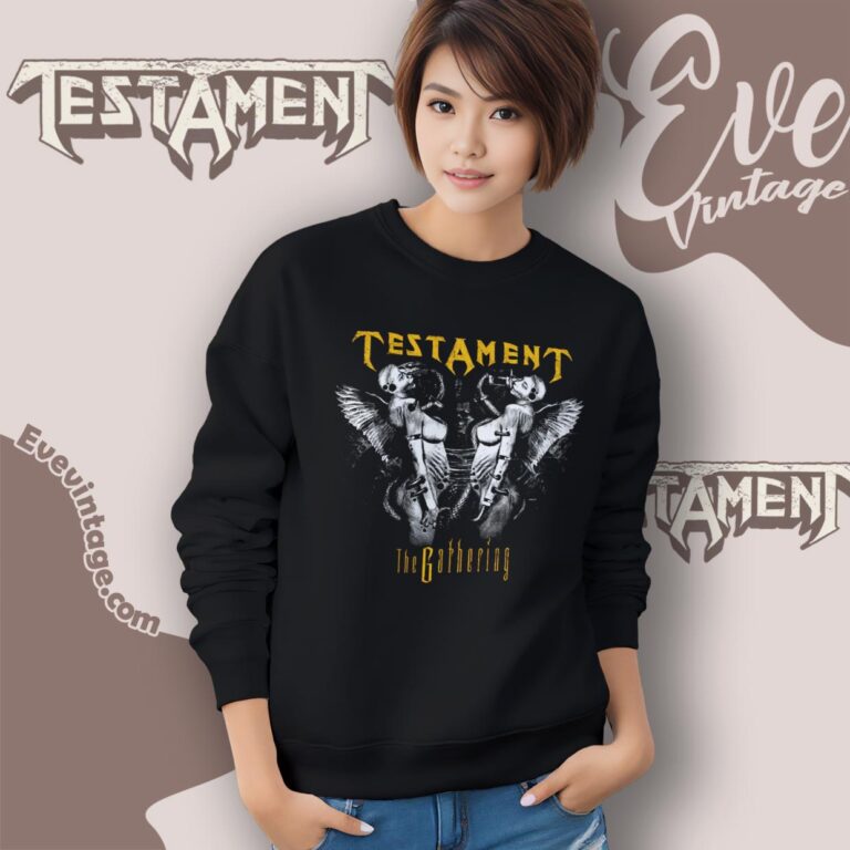 Testament The Gathering Album Shirt Sweatshirt Testament The Gathering Album Shirt Sweatshirt