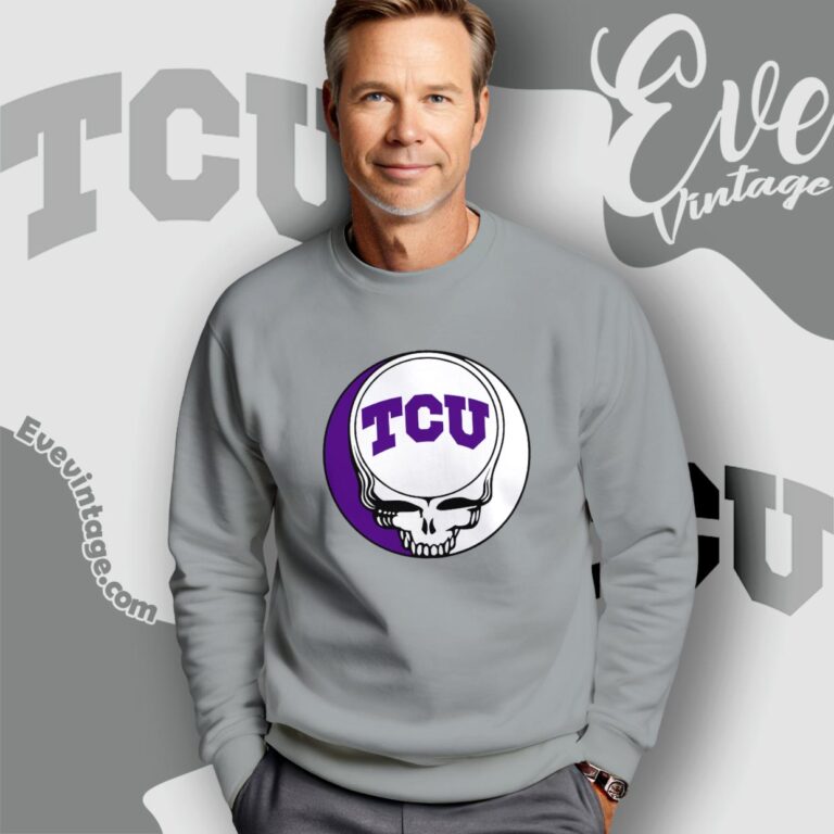 Texas Christian University Steal Your Face Grateful Dead Shirt Sweatshirt Texas Christian University Steal Your Face Grateful Dead Shirt Sweatshirt