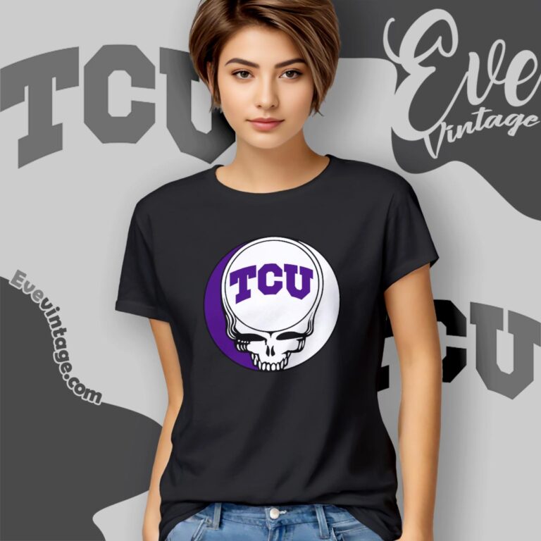 Texas Christian University Steal Your Face Grateful Dead Shirt Women T Shirt Texas Christian University Steal Your Face Grateful Dead Shirt Women T Shirt