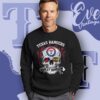 Texas Rangers Harley Davidson Skull Shirt
