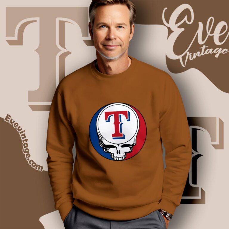Texas Rangers Steal Your Face Grateful Dead Shirt Sweatshirt Texas Rangers Steal Your Face Grateful Dead Shirt Sweatshirt