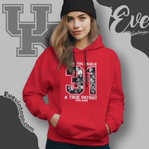 Thank You Charlie 31 Tribute Shirt A True Patriot Red Freedom Tee Hoodie