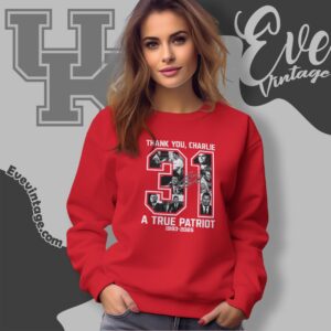 Thank You Charlie 31 Tribute Shirt – A True Patriot Red Freedom Tee