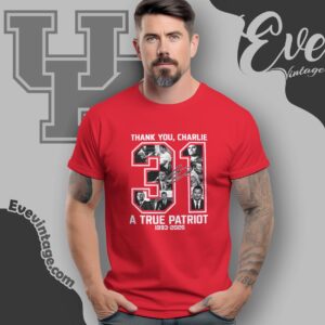 Thank You Charlie 31 Tribute Shirt A True Patriot Red Freedom Tee T shirt