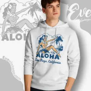 The Aloha Shirt San Diego Tiki Bar Hoodie