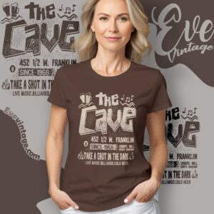 The Cave Bar Shirt – North Carolina Dive Bar Tee