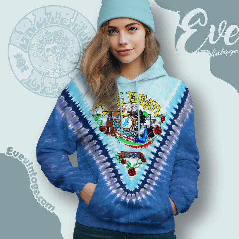 The Dead 2009 World Tour Tie die Hoodie The Dead 2009 World Tour Tie die Hoodie