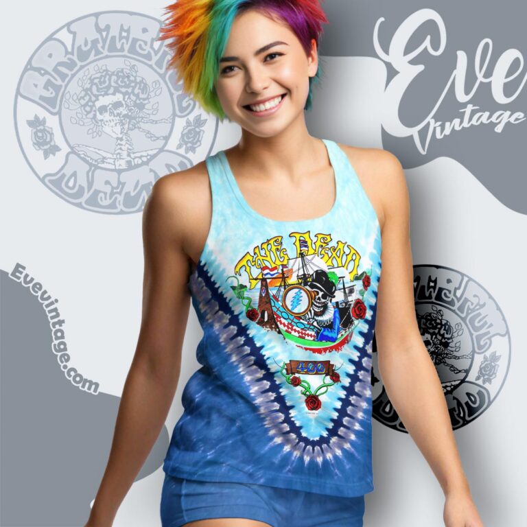 The Dead 2009 World Tour Tie die Tank top The Dead 2009 World Tour Tie die Tank top