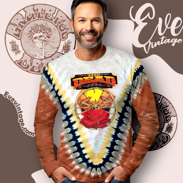 The Dead Red Rocks 2004 Colorado Tie dye Long Sleeve Tee The Dead Red Rocks 2004 Colorado Tie dye Long Sleeve Tee