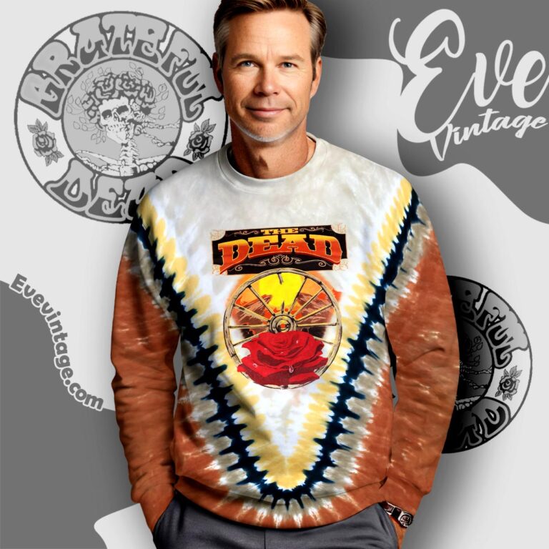 The Dead Red Rocks 2004 Colorado Tie dye Sweatshirt The Dead Red Rocks 2004 Colorado Tie dye Sweatshirt