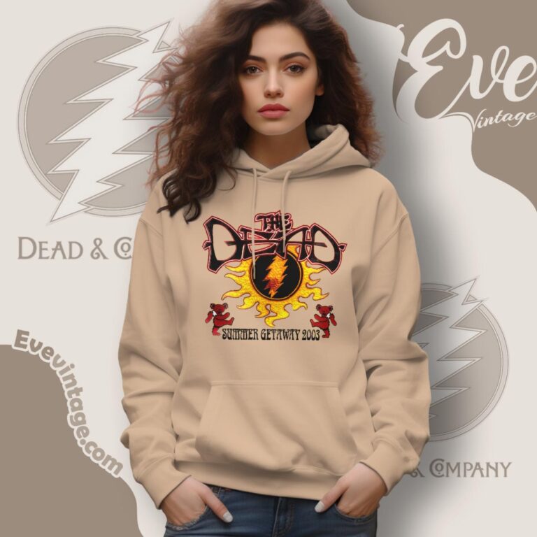 The Dead Summer Getaway 2003 Tour Shirt Hoodie The Dead Summer Getaway 2003 Tour Shirt Hoodie