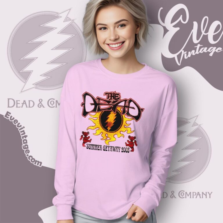The Dead Summer Getaway 2003 Tour Shirt Long Sleeve Tee The Dead Summer Getaway 2003 Tour Shirt Long Sleeve Tee