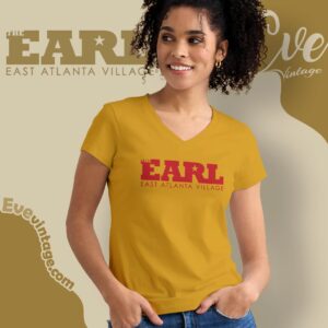 The Earl Shirt Atlanta Dive Bar V Neck TShirt