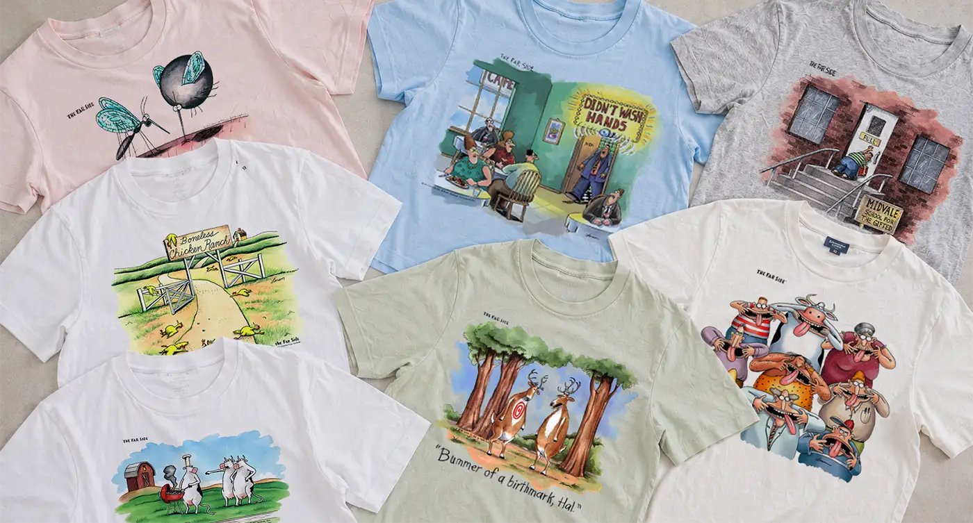 The Far Side Apparel Collection