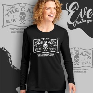 The Gaff Bar Shirt Port Aransas Texas Dive Bar Long Sleeve Tee