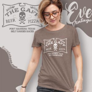 The Gaff Bar Shirt Port Aransas Texas Dive Bar Women T shirt