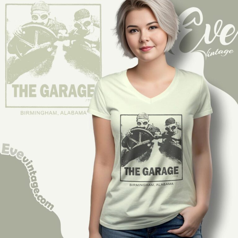 The Garage Bar Shirt Birmingham Alabama Dive Bar V Neck TShirt The Garage Bar Shirt Birmingham Alabama Dive Bar V Neck TShirt