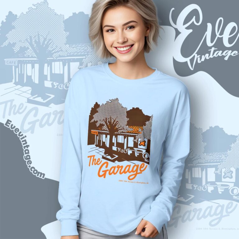 The Garage Dive Bar Shirt Birmingham Alabama Long Sleeve Tee The Garage Dive Bar Shirt Birmingham Alabama Long Sleeve Tee