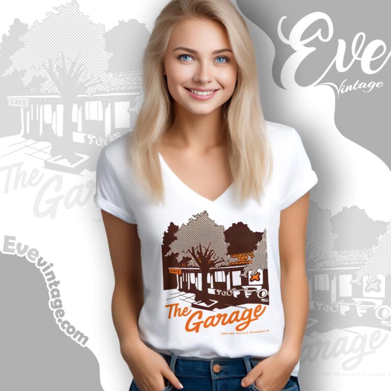 The Garage Dive Bar Shirt Birmingham Alabama V Neck TShirt The Garage Dive Bar Shirt Birmingham Alabama V Neck TShirt
