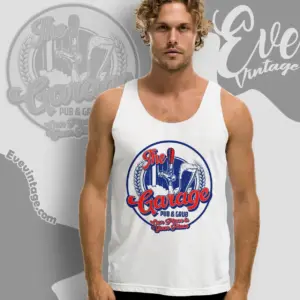 The Garage Pub Grub Shirt Oconto Wi Dive Bar Tank Top Racerback