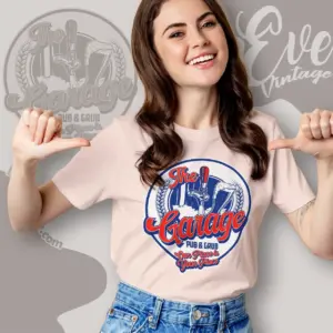 The Garage Pub Grub Shirt Oconto Wi Dive Bar Women T shirt