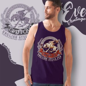 The Griffon Pub Shirt South Carolina Dive Bar Tank Top Racerback