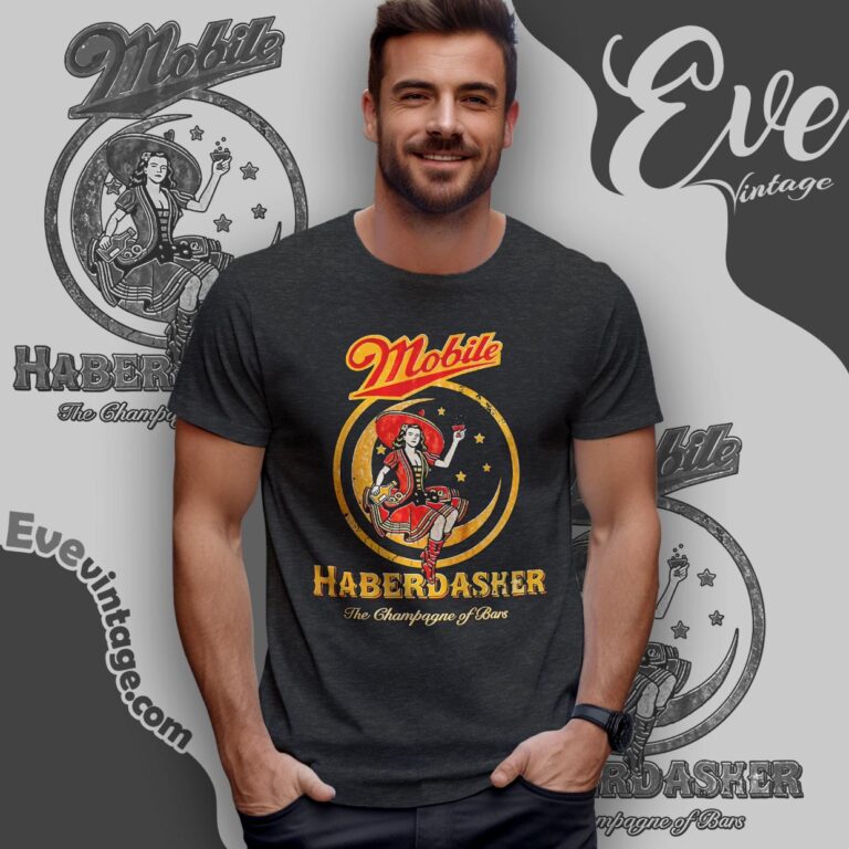 The Haberdasher Bar Shirt Mobile Alabama Dive Bar T shirt The Haberdasher Bar Shirt Mobile Alabama Dive Bar T shirt