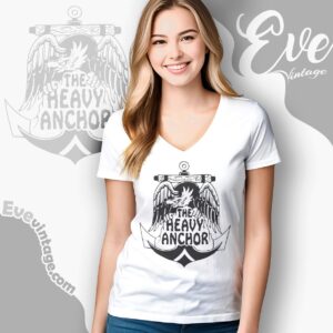 The Heavy Anchor Shirt St Louis Missouri Dive Bar Tee V Neck TShirt