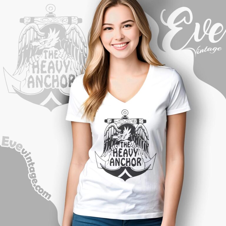 The Heavy Anchor Shirt St Louis Missouri Dive Bar Tee V Neck TShirt The Heavy Anchor Shirt St Louis Missouri Dive Bar Tee V Neck TShirt