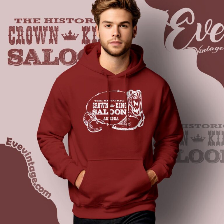 The Historic Crown King Saloon Logo Shirt Hoodie The Historic Crown King Saloon Logo Shirt Hoodie
