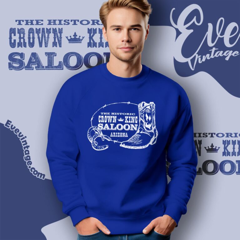 The Historic Crown King Saloon Logo Shirt Sweatshirt The Historic Crown King Saloon Logo Shirt Sweatshirt