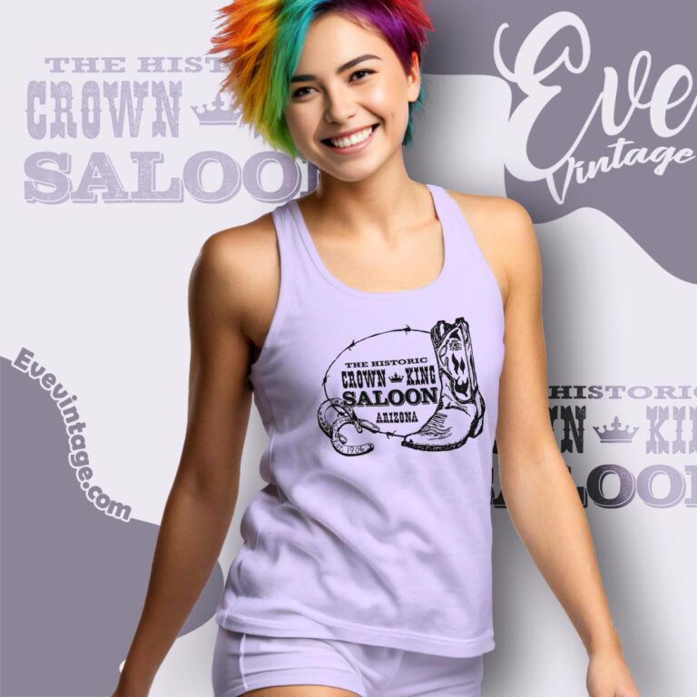 The Historic Crown King Saloon Logo Shirt Tank top The Historic Crown King Saloon Logo Shirt Tank top