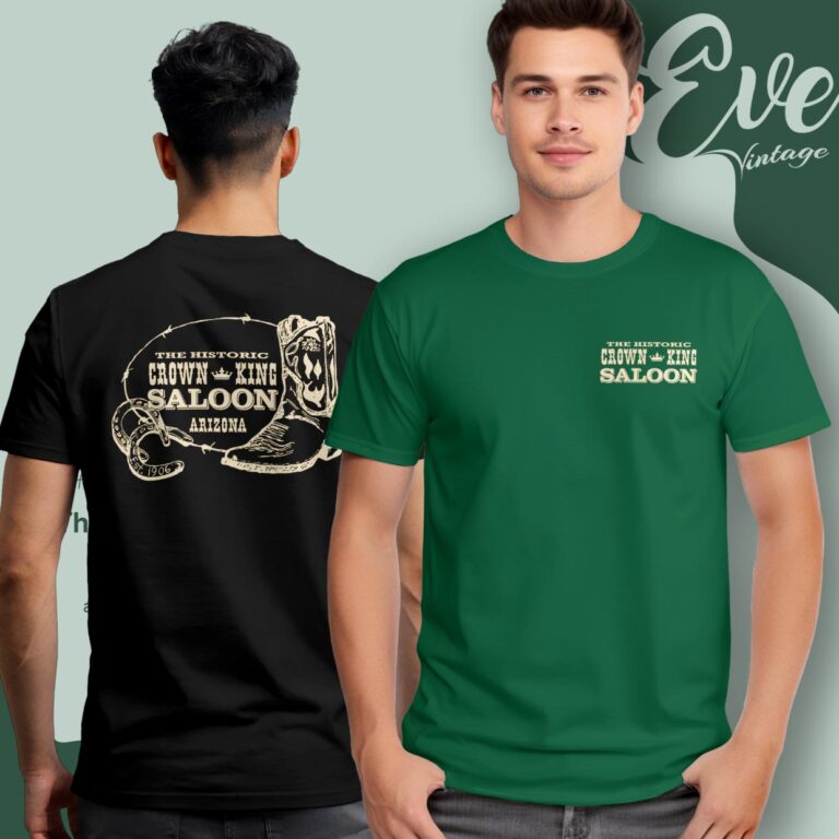 The Historic Crown King Saloon Logo Shirt Unisex T shirt The Historic Crown King Saloon Logo Shirt Unisex T shirt