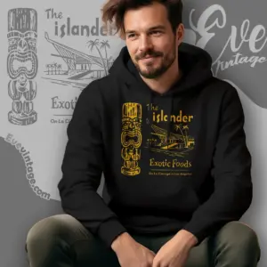 The Islander Bar Shirt Los Angeles Tiki Bar Hoodie