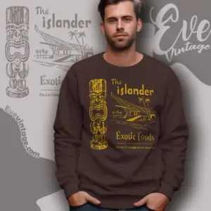 The Islander Bar Shirt Los Angeles Tiki Bar Sweatshirt