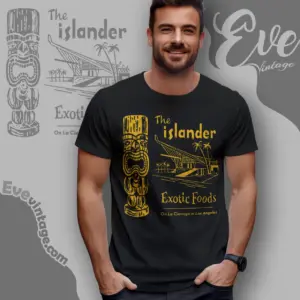 The Islander Bar Shirt Los Angeles Tiki Bar T shirt