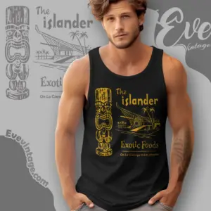 The Islander Bar Shirt Los Angeles Tiki Bar Tank Top Racerback
