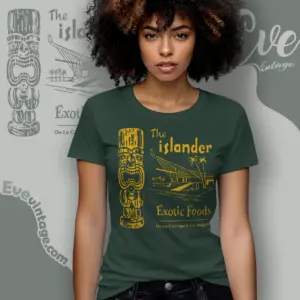 The Islander Bar Shirt Los Angeles Tiki Bar Women T shirt