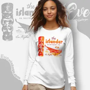 The Islander Shirt Los Angeles Tiki Bar Long Sleeve Tee