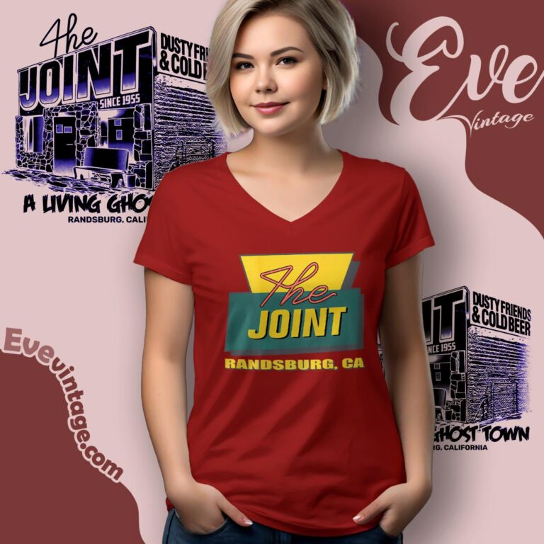 The Joint Dive Bar Randsburg California Shirt V Neck TShirt The Joint Dive Bar Randsburg California Shirt V Neck TShirt